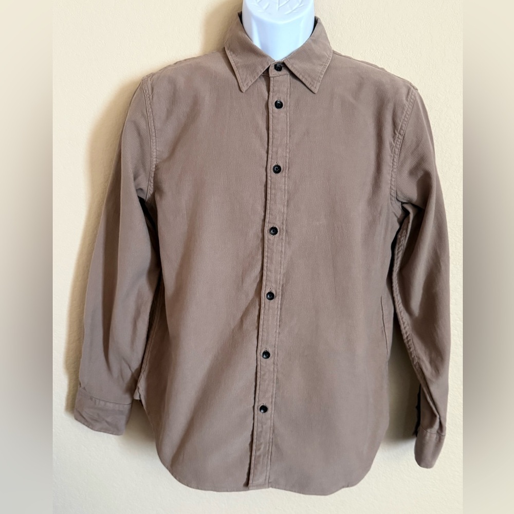 Rag and Bone Finch Cotton Corduroy Button Down Shirt Size Small